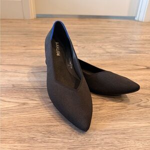Rothy's Black and Blue Women's Flats